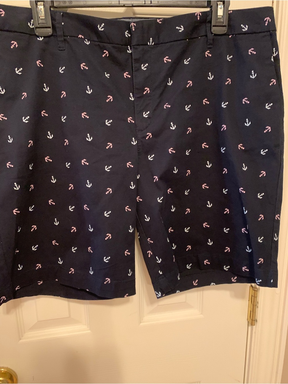 Women’s Tommy Hilfiger Shorts Boat Anchor Designs, Cruise Resort Casual Sz 16